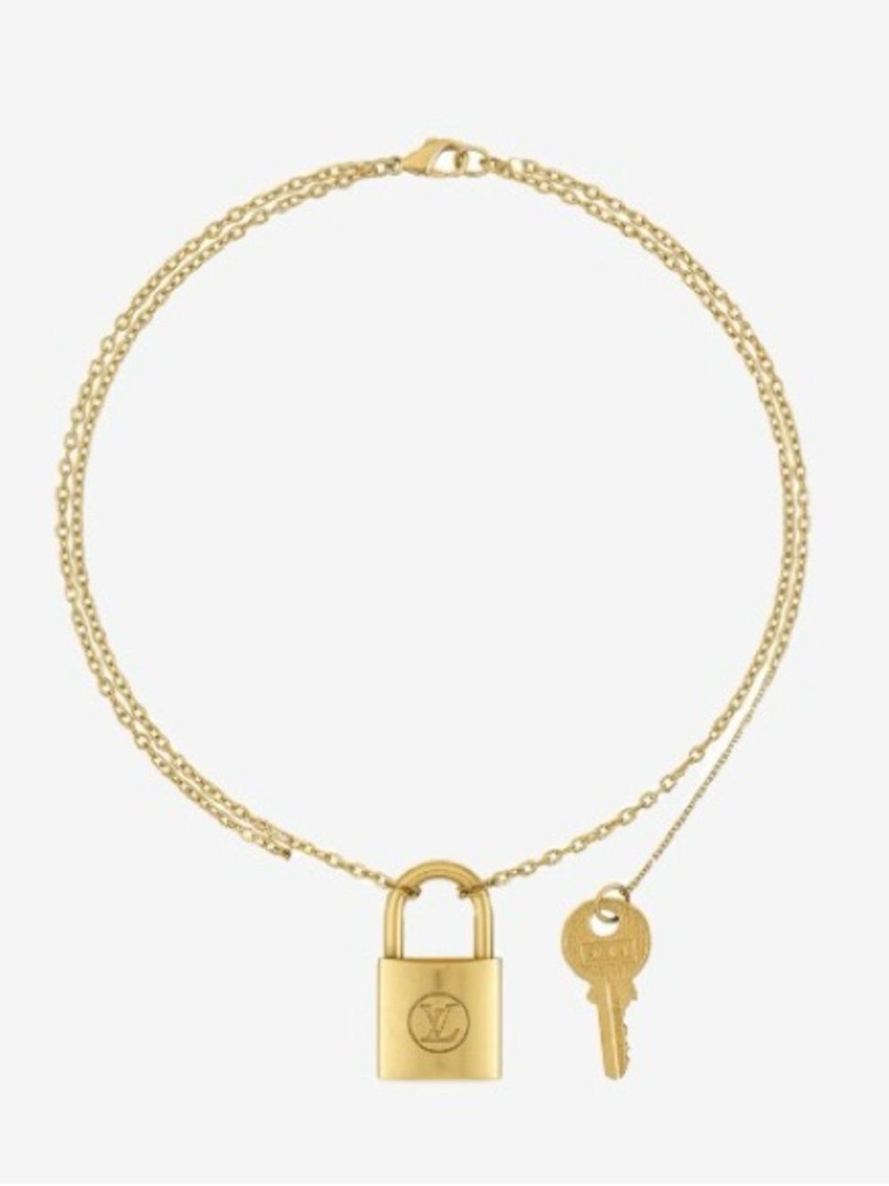 🛍️ Louis Vuitton Authentic Lock And Key Authentic On Non Branded Chains with Box